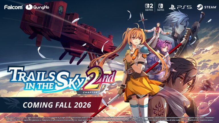 Falcom oficiálně oznamuje Trails in the Sky 2nd Chapter – plnohodnotný remake dorazí na podzim příštího roku